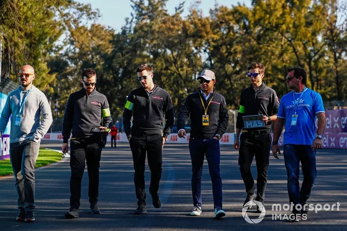 Felipe Massa, Venturi Formula E, camina por el circuito