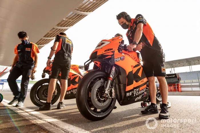 Moto de KTM Tech3