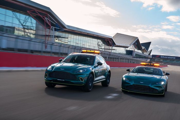 Aston Martin Official Safety and Medical Cars of Formula One