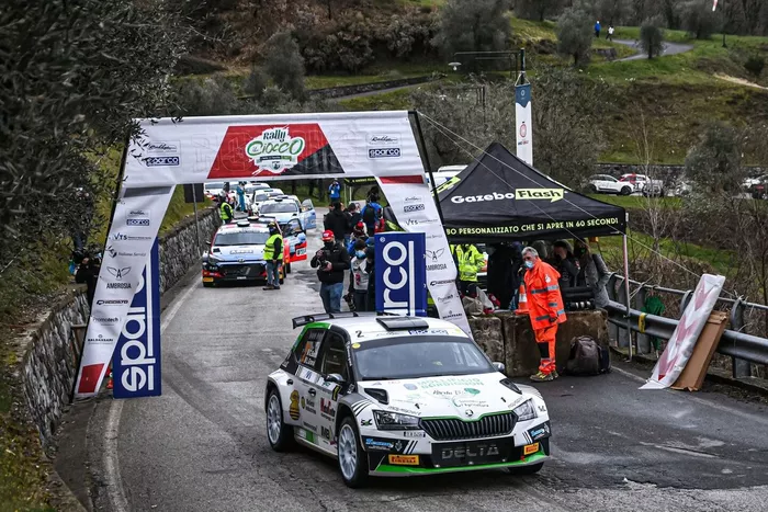 Giandomenico Basso, Lorenzo Granai, Movisport, Skoda Fabia Rally2 Evo