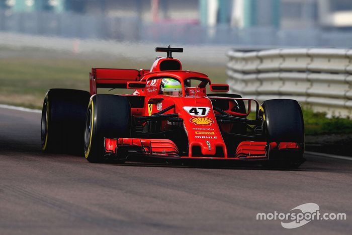 Mick Schumacher, Ferrari SF71H