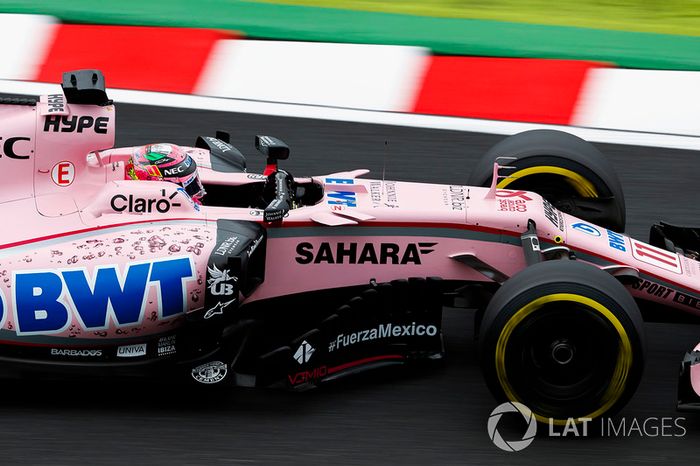 Sergio Pérez, Sahara Force India F1 VJM10
