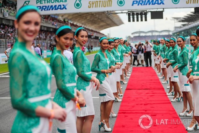Chicas de la parrilla