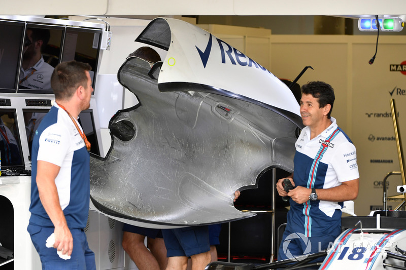 Carrosserie de la Williams FW40