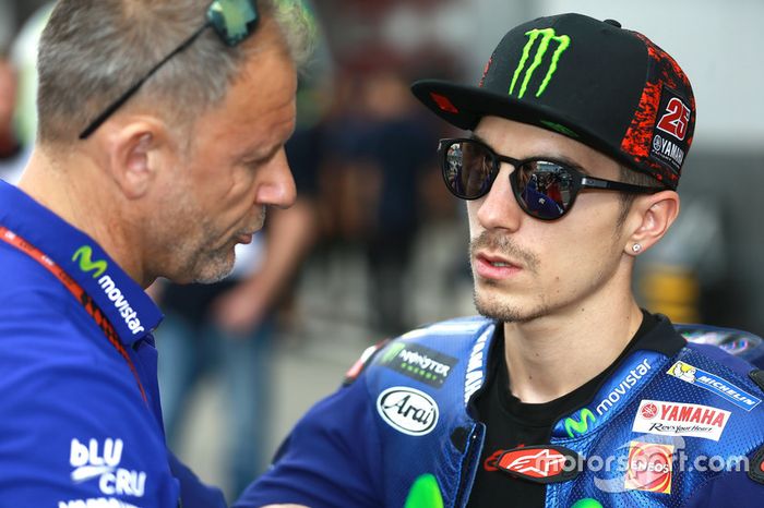 Zeelenberg with Maverick Viñales, Yamaha Factory Racing