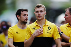 Jolyon Palmer, Renault Sport F1 Team, Sergey Sirotkin, test and development driver, Renault Sport F1 Team