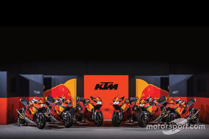 Todas las motos de KTM en MotoGP