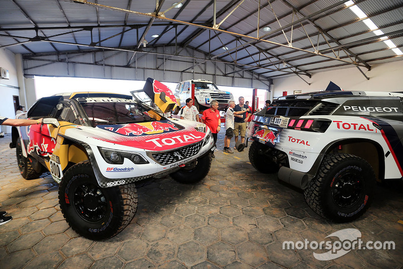 Peugeot Sport scrutineering