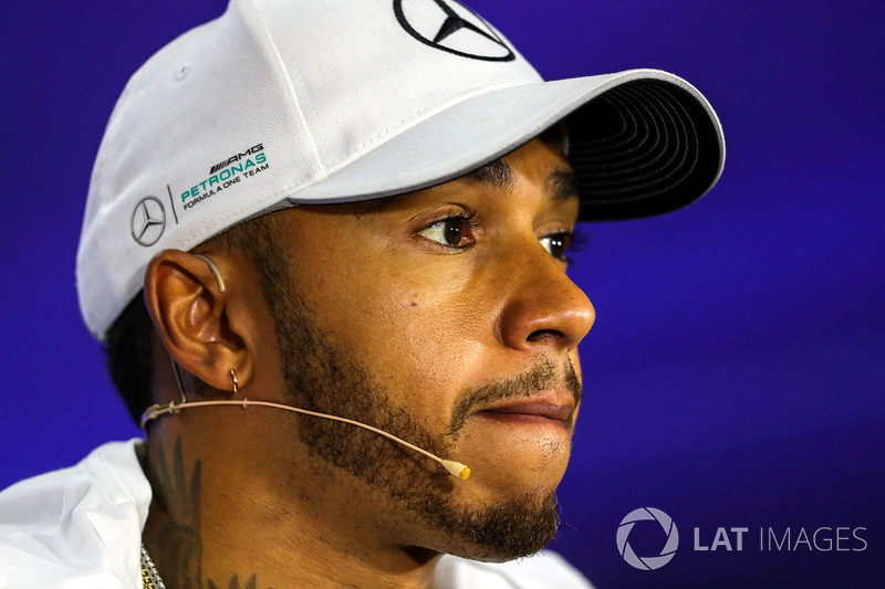 Lewis Hamilton, Mercedes AMG F1 in the Press Conference