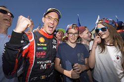 Le vainqueur Thierry Neuville, Hyundai Motorsport