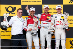Podium: 1. René Rast, Audi Sport Team Rosberg, Audi RS 5 DTM; 2. Mike Rockenfeller, Audi Sport Team
