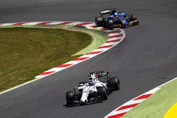 Lance Stroll, Williams FW40, Marcus Ericsson, Sauber C36