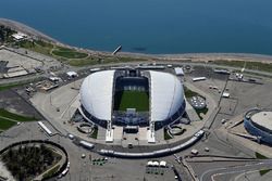 Vista aérea del circuito de Sochi