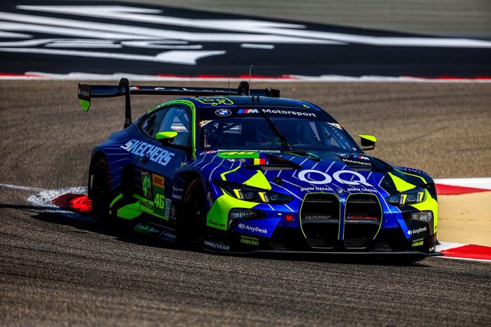 #46 Team WRT BMW M4 LMGT3: Ahmad Al Harthy, Valentino Rossi, Kelvin Van Der Linde