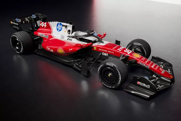 Decoración del Ferrari SF-26