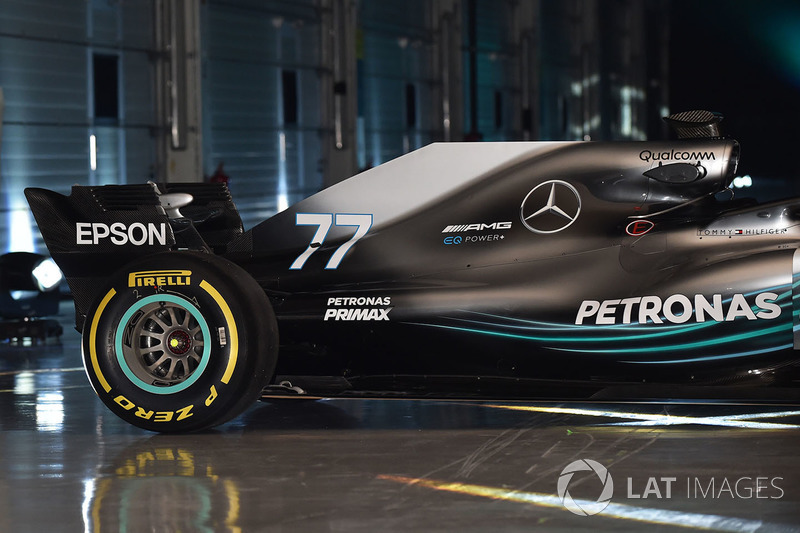 Mercedes AMG F1 W09, dettaglio posteriore