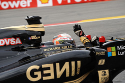 Tercero Romain Grosjean, Lotus F1 E23