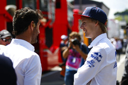 Mark Webber with Brendon Hartley, Toro Rosso