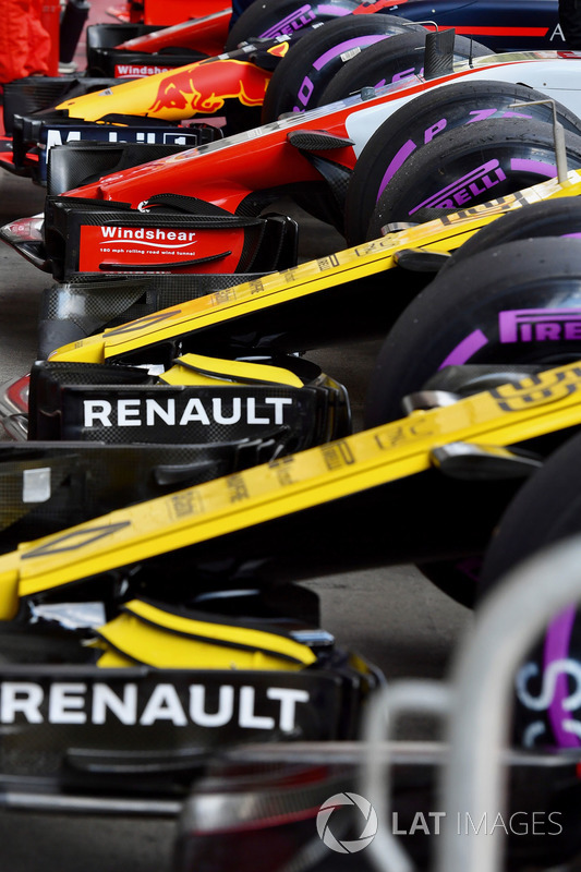 Cars in parc ferme