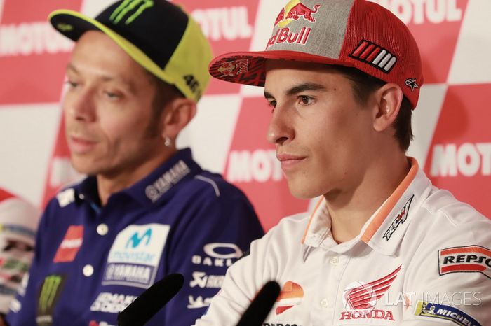 Conferencia de prensa, Marc Marquez, Repsol Honda Team, Valentino Rossi, Yamaha Factory Racing