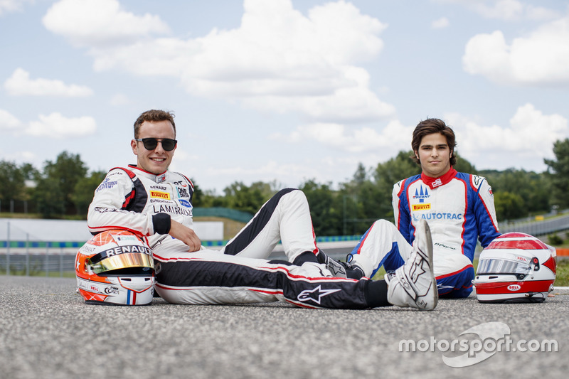 Les vainqueurs de Silverstone, Anthoine Hubert et Pedro Piquet
