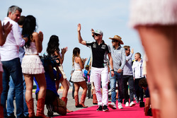 Nico Hulkenberg, Sahara Force India F1 en el desfile de pilotos