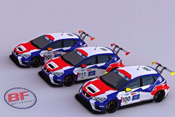 BF Motorsport, Seat Leon TCR, Render