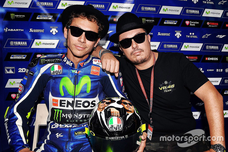 Blues Brothers: Valentino Rossi und Kumpel Alessio "Uccio" Salucci