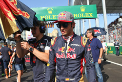 Carlos Sainz Jr., Scuderia Toro Rosso op de startopstelling