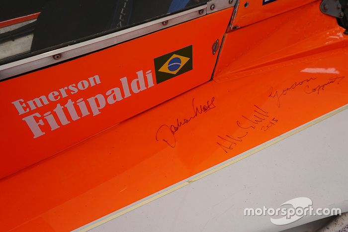 El McLaren M23 de Emerson Fittipaldi