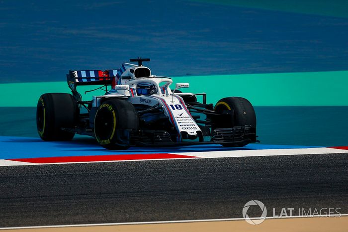 Lance Stroll, Williams FW41 gira