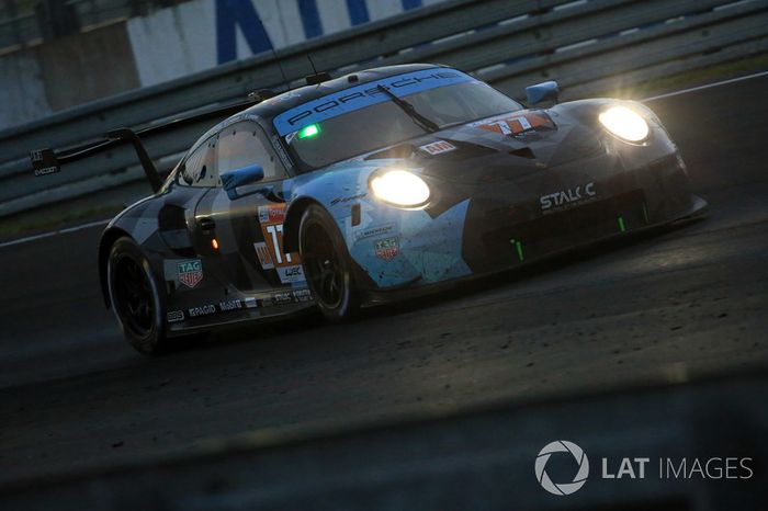 #77 Proton Competition Porsche 911 RSR: Christian Ried, Julien Andlauer, Matt Campbell