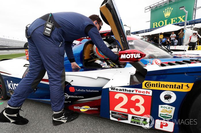#23 United Autosports Ligier LMP2, P:  Fernando Alonso