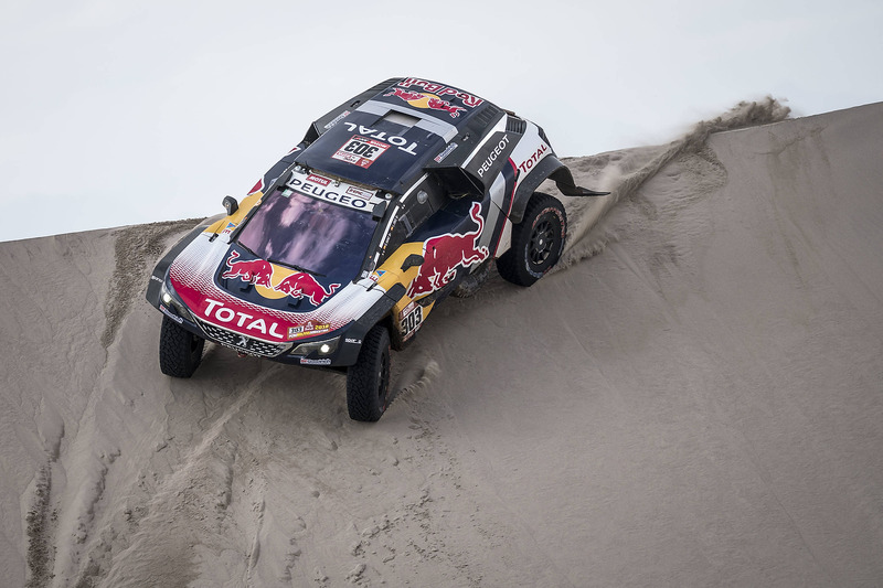 Carlos Sainz y Lukas Cruz, Peugeot Sport, Peugeot 3008 DKR