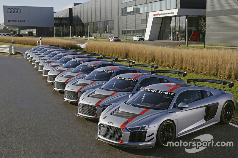 Delivery of Audi R8 LMS GT4