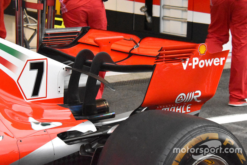 Sayap belakang Ferrari SF71H