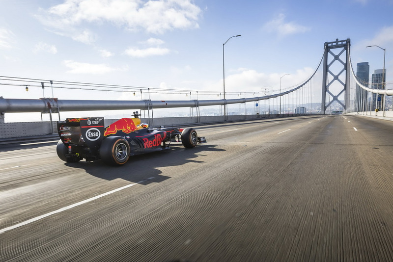 Daniel Ricciardo, Red Bull Racing in San Francisco