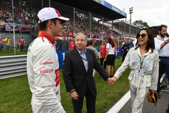 Charles Leclerc, Alfa Romeo Sauber F1 Team, Jean Todt, Michelle Yeoh (MAL)