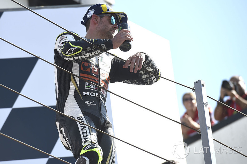 Podium : le troisième Cal Crutchlow, Team LCR Honda