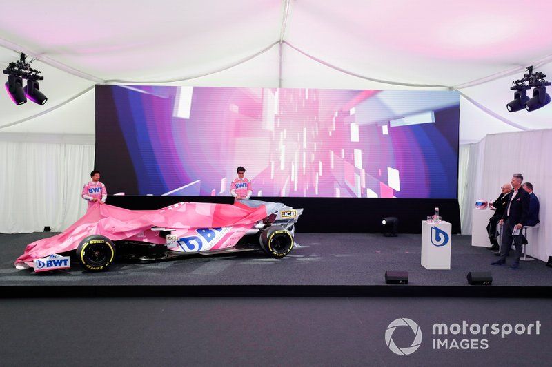 Sergio Pérez, Racing Point y Lance Stroll, Racing Point