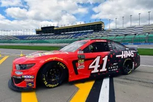  Daniel Suarez, Stewart-Haas Racing, Ford Mustang Haas Automation Demo Day