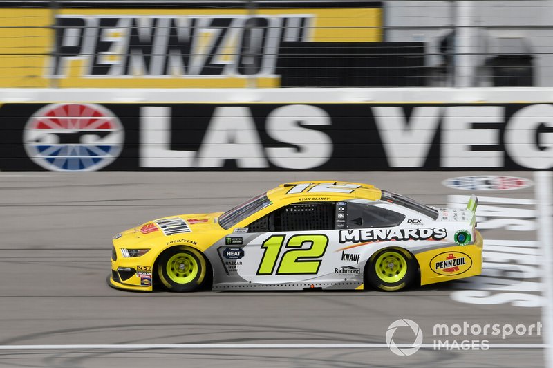 Ryan Blaney, Team Penske, Ford Mustang Menards/Pennzoil Ford