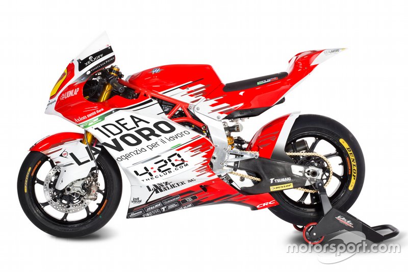 #77 Dominique Aegerter, MV Agusta F2 bike detail