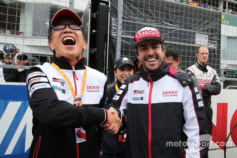 Fernando Alonso, Toyota Gazoo Racing, Shigeki Tomoyama, Presidente Gazoo Racing