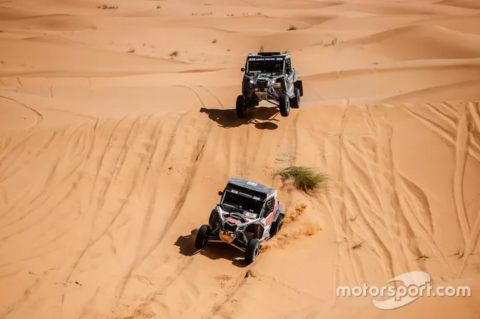 Reinaldo Varela y Gustavo Gugelmin, Can-Am Maverick X3 