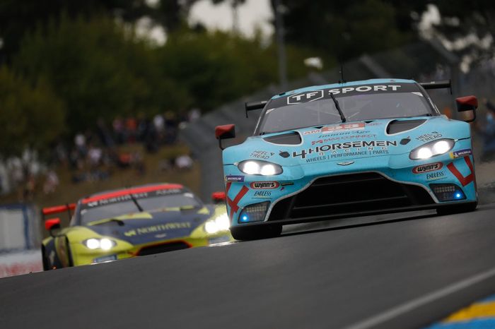 #33 TF Sport Aston Martin Vantage AMR LMGTE Am, Ben Keating, Dylan Pereira, Felipe Fraga