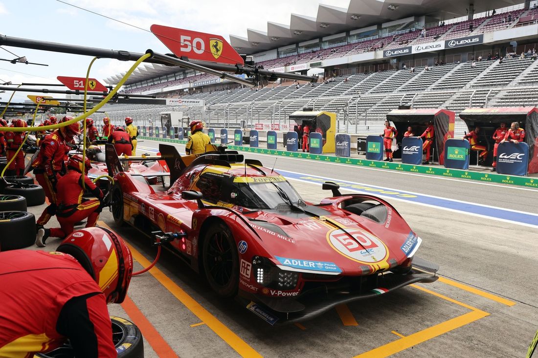 #50 AF Corse Ferrari 499P: Antonio Fuoco, Miguel Molina, Nicklas Nielsen