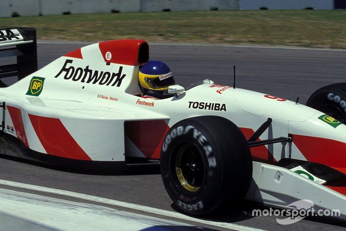Michele Alboreto, Footwork FA13 Mugen-Honda