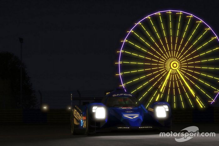 #24 Veloce Esports 1 Oreca 07 LMP2: Jean-Eric Vergne, Pierre Gasly, Jarno Opmeer, Isaac Gillissen