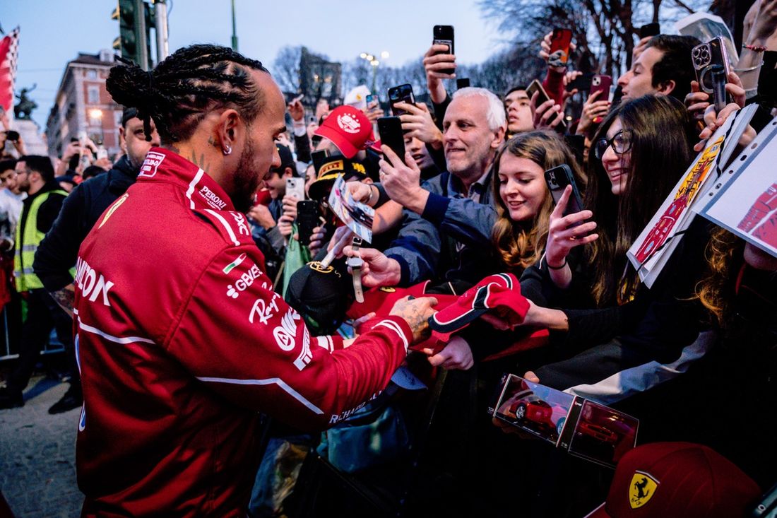 Lewis Hamilton, Ferrari
